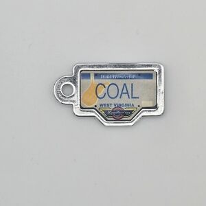 Vintage 1990 Galoob Micro Machines License Plate West Virginia COAL